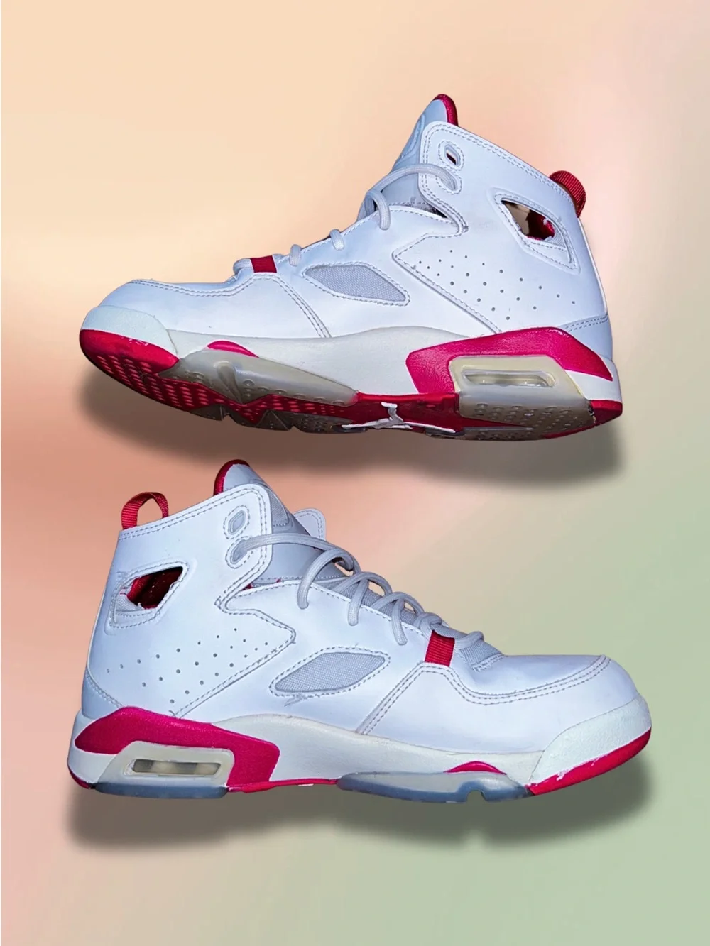 Nike Air Jordan Max Aura 3 GS White Red DM1685-102 Youth 5.5Y Basketball